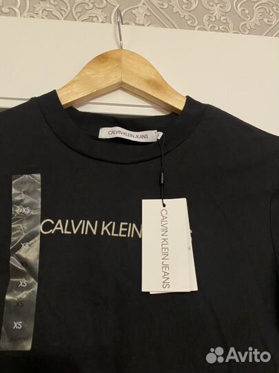 Лонгслив calvin klein jeans оригинал xs