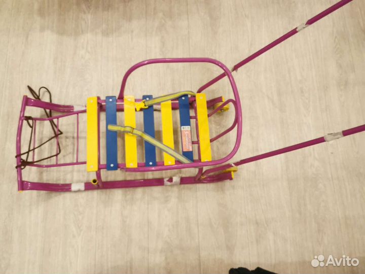 Санки с колёсами