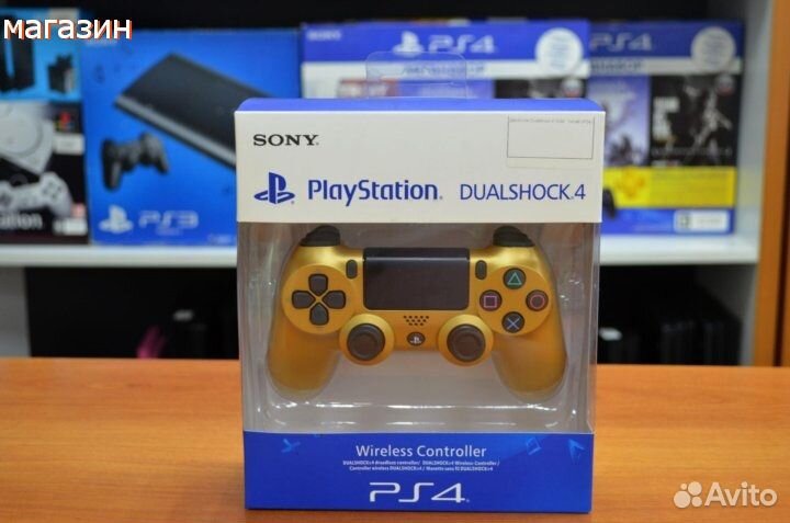 Магазин Джойстик dualshock ps4 геймпад белый