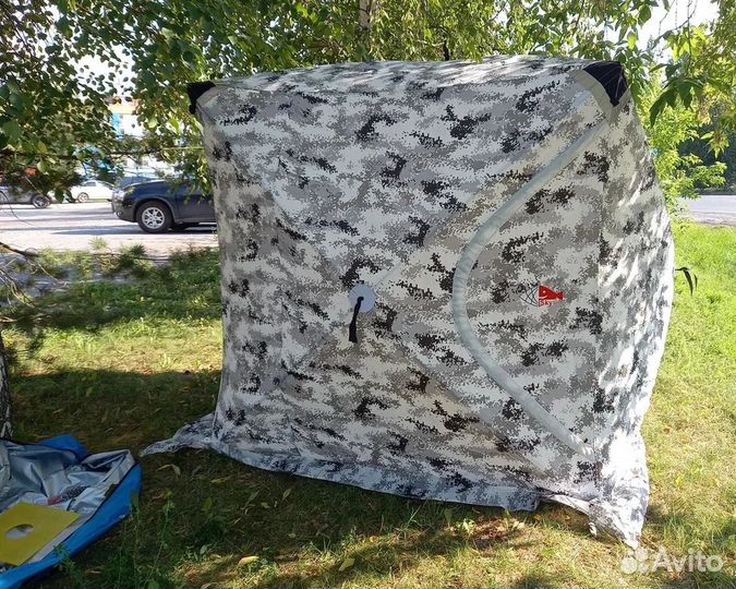 Зимняя палатка куб трехслойная