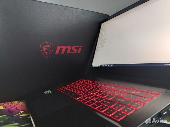 Игровой ноутбук msi rtx 3060