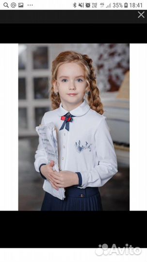 Блузка для девочки,р.158