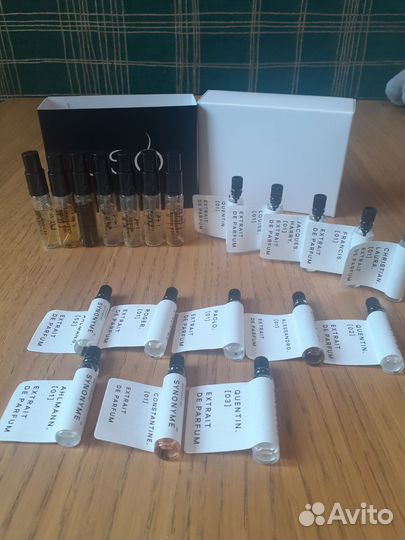 Набор пробников аналоговой парфюмерии