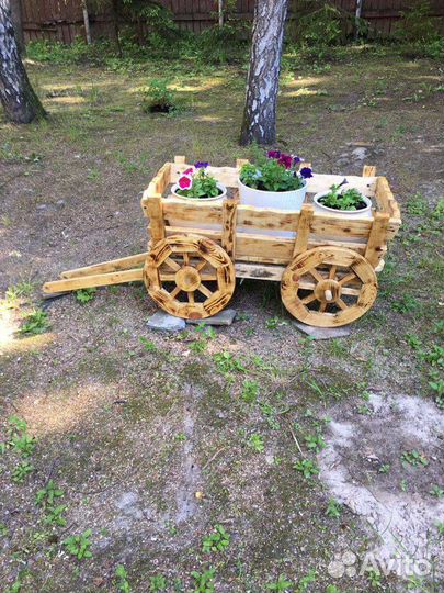 Декоративная телега
