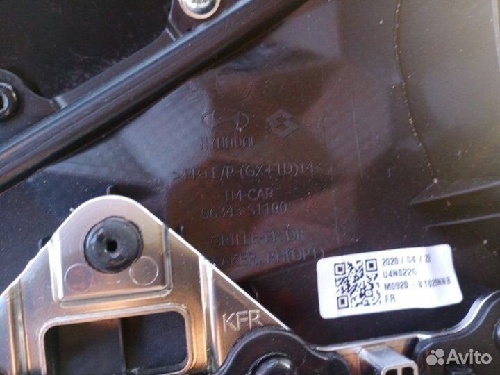 Обшивка двери передняя правая Hyundai Santa Fe TM