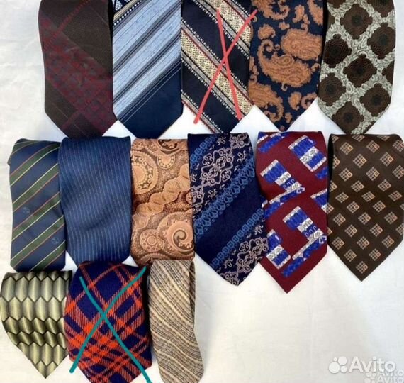 Винтажные галстуки