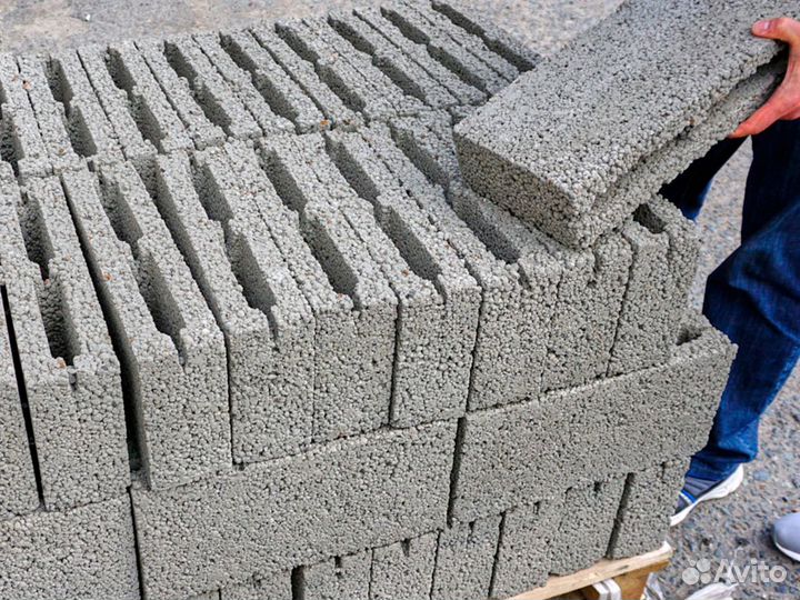 Блок керамзитобетонный