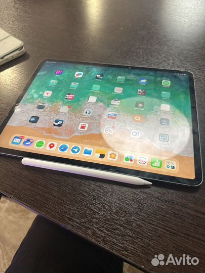 iPad pro 2018, 12,9, 256 wifi+cellular + стилус