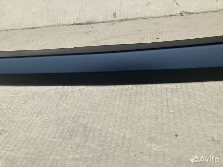 Накладка заднего бампера Highlander III 2013-2016