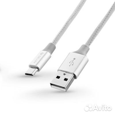 Кабель Devia Pheez 1m Micro Usb - Grey