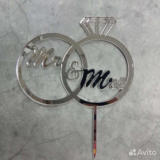 Топпер на торт