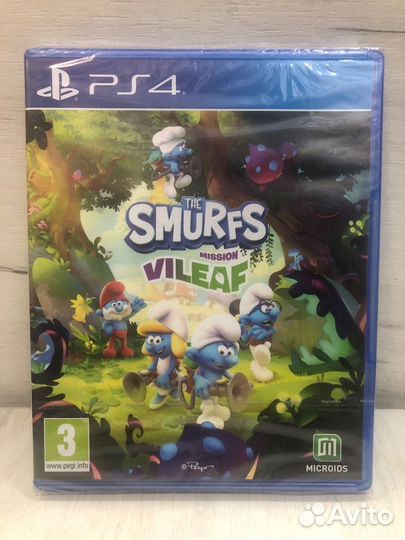 Смурфики Миссия Вилиаф для Sony Ps4
