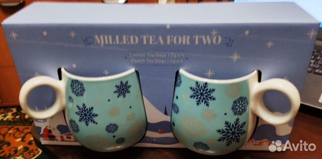 Набор подарочный milled TEA FOR TWO Чай и кружки