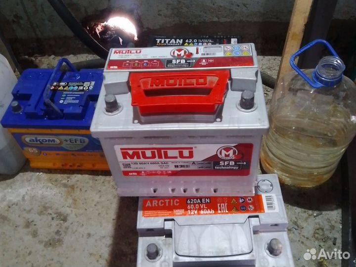 Аккумуляторы восстановленные