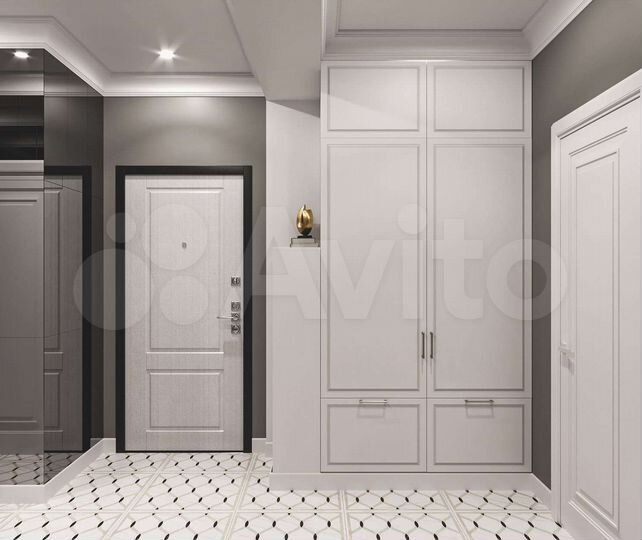 3-к. квартира, 67,8 м², 1/5 эт.