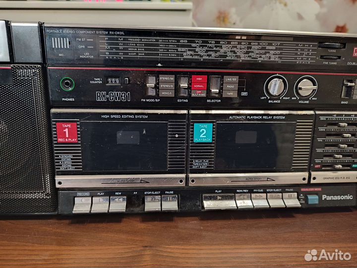 Кассетная магнитола Panasonic RF-CW31
