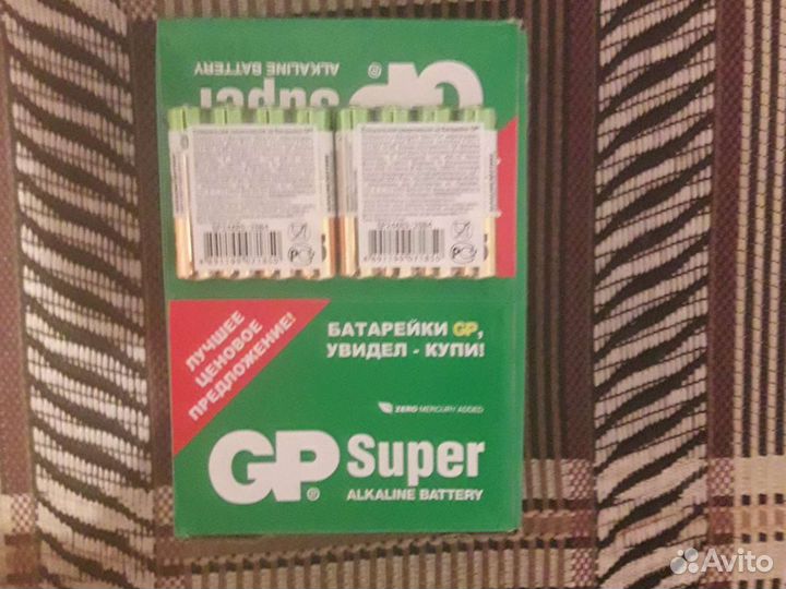 Комплект батареек GP Super Alkaline AAA (LR03),96ш
