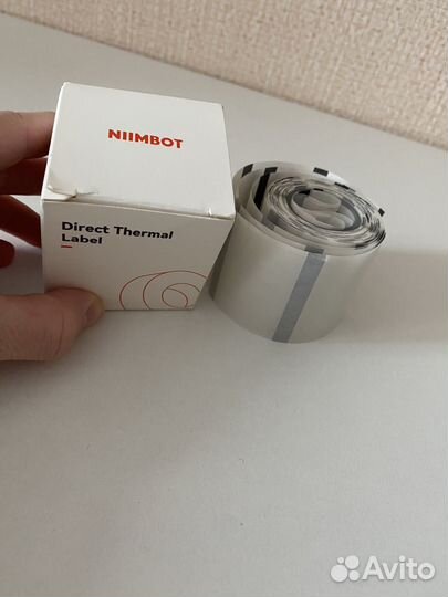 Прозрачные этикетки для термопринтера nimbot