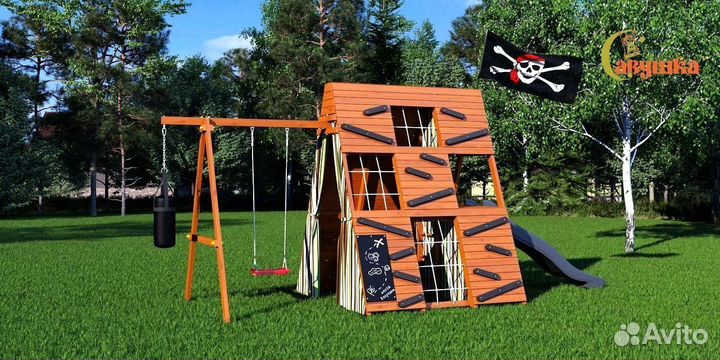 Детская площадка уличная для активных игр