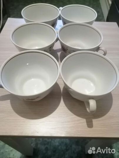 Чайные чашки 6шт