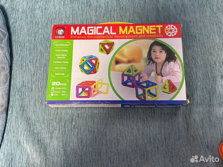 Конструктор магнитный