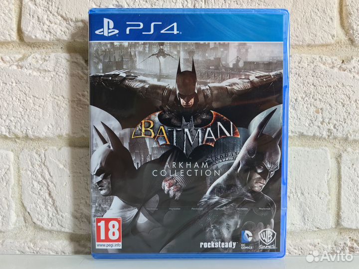 Batman: Arkham Collection PS4 новый диск