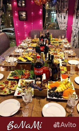 Банкет в кафе со своим алкоголем