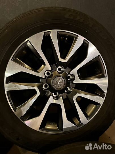 Диски Оригинал Toyota LC Prado+Dunlop 265/55/19