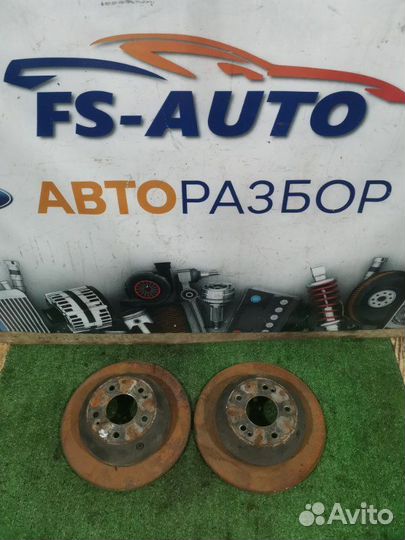 Диск тормозной задний Hyundai Santa-Fe 2 SUV 2.2