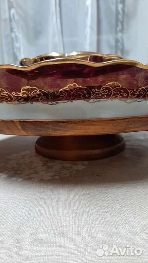 Менажница. Фарфор. Ручная работа