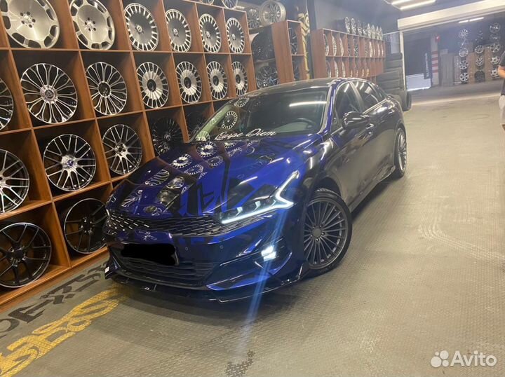 Сплиттер Киа к5 / губа kia k5