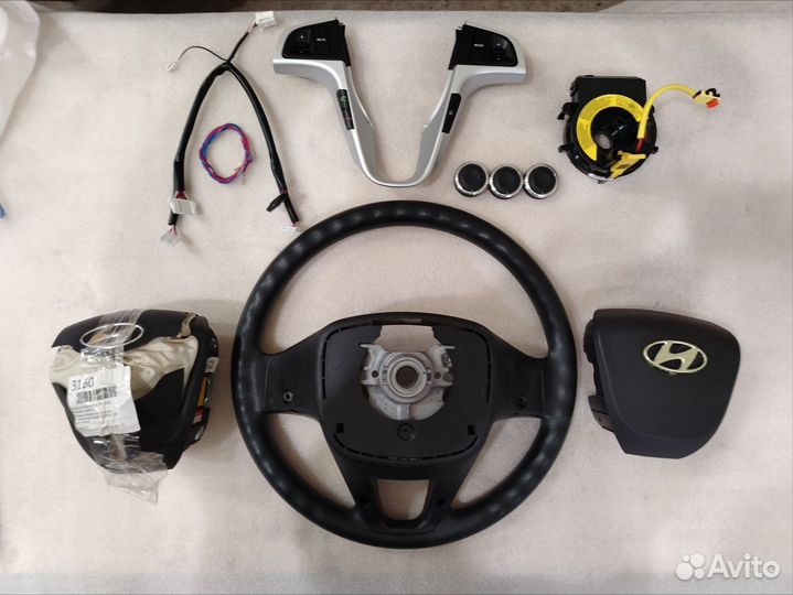 Руль hyundai solaris