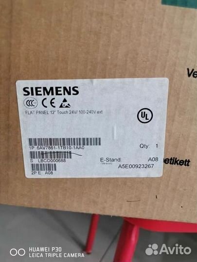 Плоскопанельный TFT-монитор 6AV7861-1TB10-1AA0