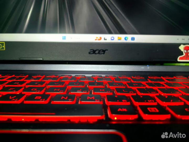 Игровой ноутбук Acer Nitro 5 на GTX 1650 Ti 4 Gb