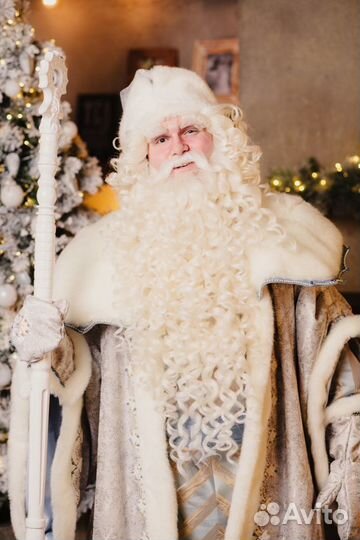 Настоящий Дед Мороз и Снегурочка на дом. Премиум