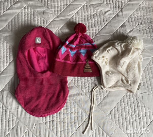 Шапки на 5-7 лет б/у