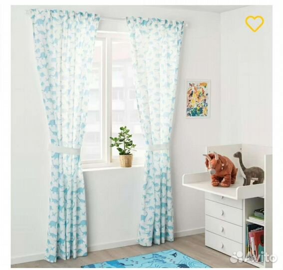 Гардины Икеа иэттелик IKEA jattelik
