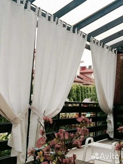 Шторы из брезента, оксфорда, пвх, отрез