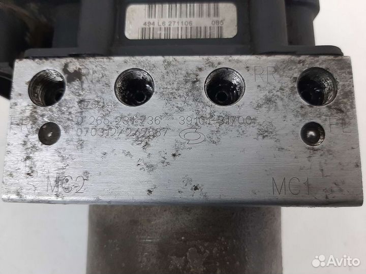 Блок абс Ниссан Альмера классик