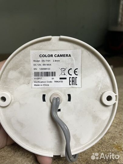 Камера видеонаблюдения купольная