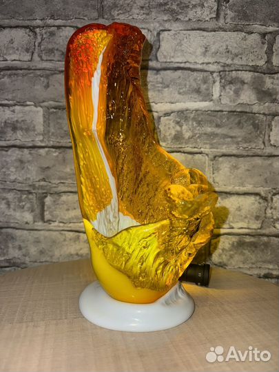 Подсвечник или ваза, авторское стекло