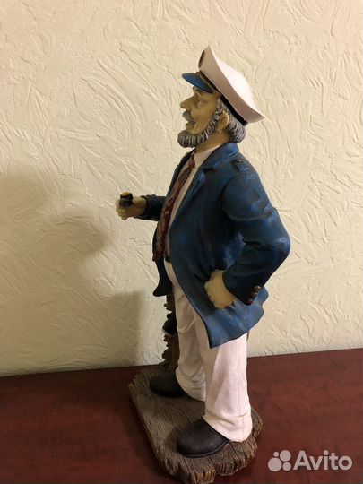 Фигура моряка новая декоративная 49 см