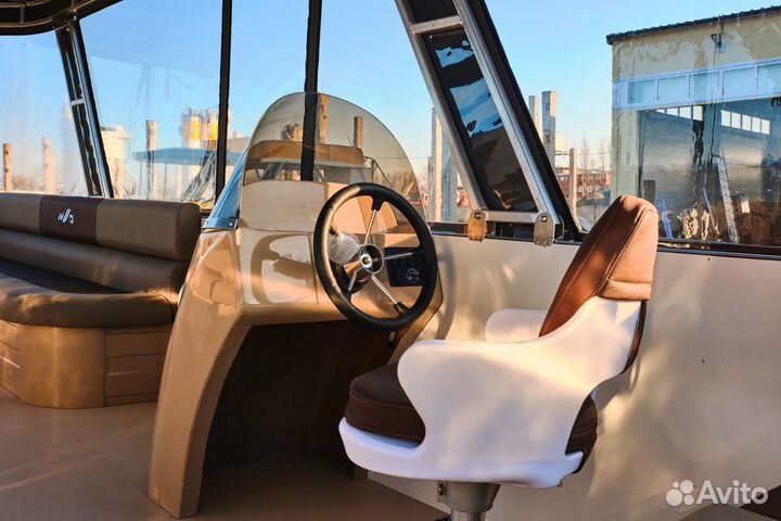 Понтонный катер катамаран 