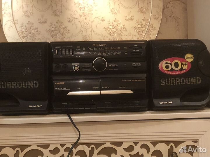 Магнитофон Sharp wf-970