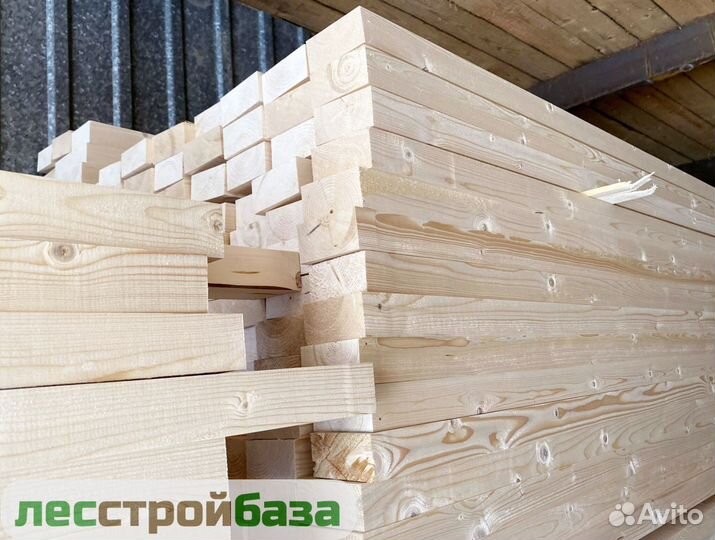 Доска сухая строганная