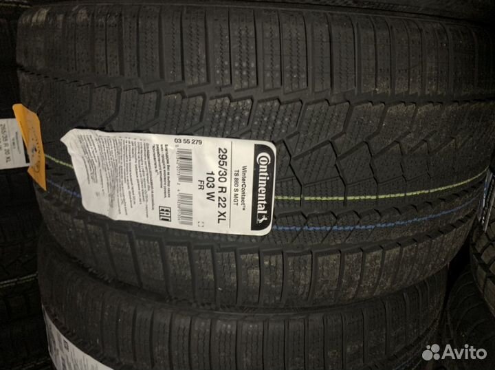 Continental ContiWinterContact TS 860S 265/35 R22 и 295/30 R22 103W