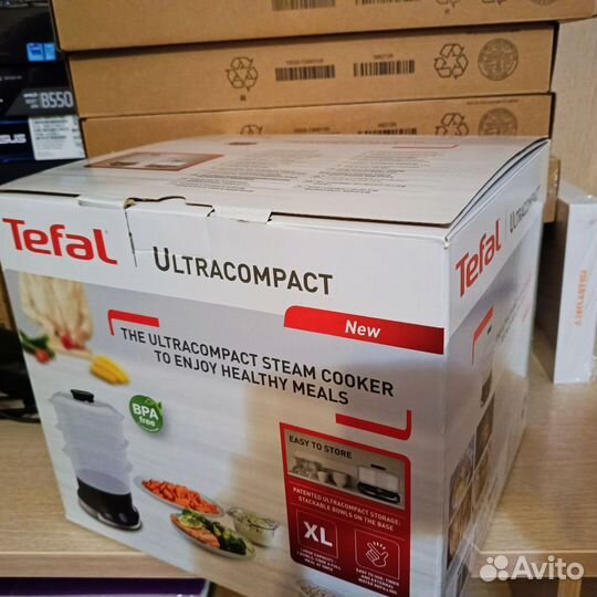 Пароварка tefal новая