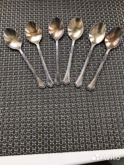 Мельхиоровые ложки кофейные