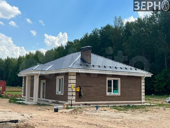 Коттедж 129 м² на участке 10 сот.