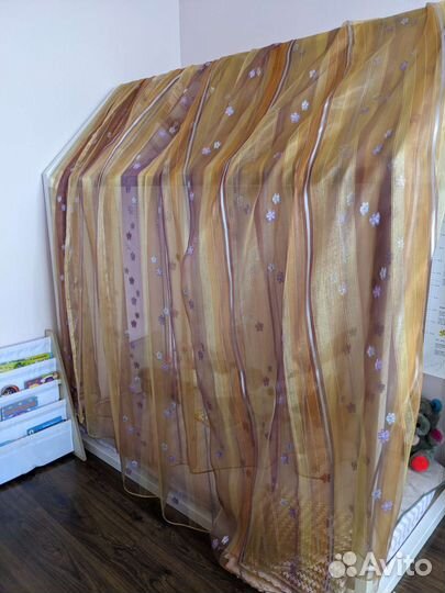 Штора тюль новая